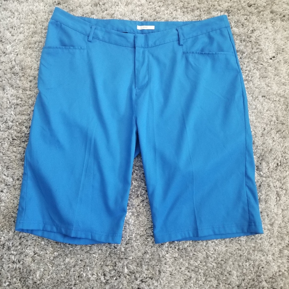 (14) Aiuir Golf Shorts Sky Blue Athleisure Activewear Sporty Classic Solid Color